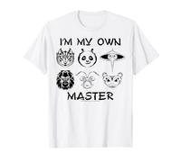 Kung Fu Panda I'm My Own Master Furious Six Face Sketch T-Shirt