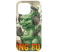 Kung Fu Talk the Green Dragon Martial Arts Podcast Case for iPhone 16 Pro