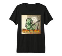 Kung Fu Talk The Green Dragon Martial Arts Podcast Premium T-Shirt