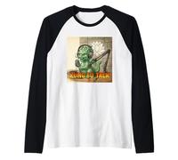Kung Fu Talk The Green Dragon Martial Arts Podcast Raglan Baseball Tee