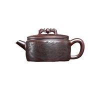 Kung Fu Teapot for Making Tea Chinese Retro Double Dragon Playing with Pearl Purple Sand Teapot Home Tea Room Kung Fu Set Ceramics Tea Set
