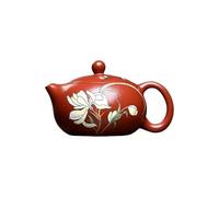 Kung Fu Teapot for Making Tea Da Hong Pao Hand-Painted Teapot Office Desktop Purple Sand Tea Infuser Ceramics Tea Set