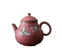 Kung Fu Teapot for Making Tea Wanhua Stoneware Teapot Kiln-Changed Hand-Painted Kung Fu Tea Household Small Capacity Brewing Single Pot Set Ceramics Tea Set