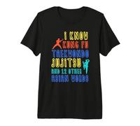 Kung Fu Uniform Jiu Jitsu Taekwondo Premium T-Shirt