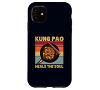 Kung Pao Chicken Heals The Soul Retro Chinese Cuisines Lover Case for iPhone 11