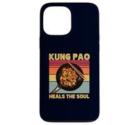 Kung Pao Chicken Heals The Soul Retro Chinese Cuisines Lover Case for iPhone 13 Pro Max