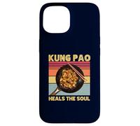 Kung Pao Chicken Heals The Soul Retro Chinese Cuisines Lover Case for iPhone 15