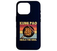 Kung Pao Chicken Heals The Soul Retro Chinese Cuisines Lover Case for iPhone 16 Pro