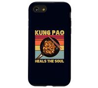 Kung Pao Chicken Heals The Soul Retro Chinese Cuisines Lover Case for iPhone SE (2020) / 7/8