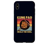 Kung Pao Chicken Heals The Soul Retro Chinese Cuisines Lover Case for iPhone XS Max