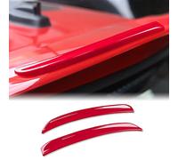 KUNGKIC Car Rear Trunk Boot Lip Wing Spoiler Trim Decal for MINI Cooper F55 F56 S/JCW 2014-2022 Tail Decoration Auto Accessories (Red)