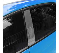 KUNGKIC for Fiat 500 Abarth 595 B Pillar Cover, Carbon Fiber Pattern