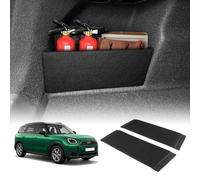 KUNGKIC Rear Trunk Organizer Side Divider For Mini Cooper U25 Countryman 2025 2024 2023 Car Organizer Interior Accessory 2PCS