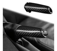 KUNGKIC Universal Carbon Fiber Car Handbrake Grips Cover Grip Handle Lever Interior Trim for BMW 1 2 3 4 Series GT E46 E90 E92 E60 E39 F30 F34 F10 F20 F21 M3 M4 E63 E64 Accessories