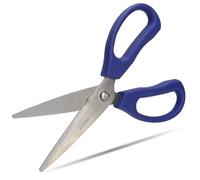 KUNIFU Heavy Duty All Purpose Kitchen Scissors, Blue Stainless Steel Kitchen Shears, Come Apart Dishwasher Safe