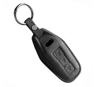 KUNIO for Audi 2025 Premium Suede Car Key Fob Cover Fit for Audi A3 A5L A6 Avant E-tron Q6 Q5 SUV A6L Q6L Q5 New 2025 Key Case Shell Full Protection with Keychain B Black