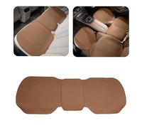 KUNIO Front Seat Cushion Set PU Leather Caramel Brown Fits Audi A3 A4 A5 Q3 Q5 Q7 Q8 A6 Q4 e-tron Car Seat Cushion Seat Cushion Car Accessories Comfort Protection