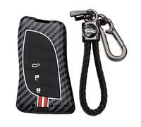 KUNIO Key Case Car Key Case Fits Lexus ES200 ES350 UX250 UX300h Key Fob 3 Buttons Key Case Gift Red B