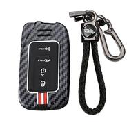 KUNIO Key Case Car Key Case Fits Lexus NX RX ES NX300H NX200T NX200 RX350 RX450 RX450H 2018 2019 2020 Key Fob 4 Buttons Key Case Gift Red C