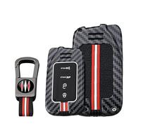 KUNIO Key Case Car Key Case Fits Lexus NX300H ES350 GS350 GS200T GS450H Key Fob 4 Buttons Key Case Gift Red C