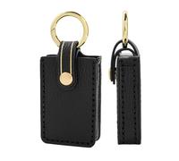 KUNIO Key Case Car Key Case Fits Volvo EX30 2025 2024 Fits Polestar 3 Polestar 4 Key Fob Leather Key Box Key Case Black