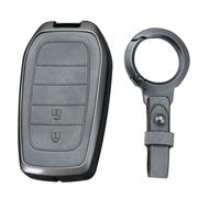 KUNIO Key Case for Toyota Yaris Cross Yaris Hybrid Rav4 Aygo GR 2020 2021 2022 2023 2024 Protection Zinc Alloy Housing Key Chain 2 Buttons B