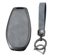 KUNIO Key Cover for Leapmotor T03 S01 C11 for Leap Motor Key Protector Zinc Alloy Housing Key Chain Gift Key Cover 4 Buttons Type A Keychain A