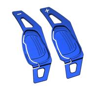 KUNIO Steering Wheel Shift Paddles Extension Paddles Steering Wheel Fits Audi A5 RS7 S6 S8 SQ5 RS3 S3 S5 RS6 Shift Paddles Gear Lever Blue Pack of 2