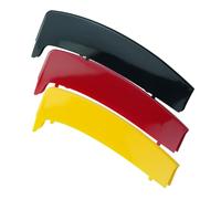 KUNIO Three-Colour Front Grille Insert Trims Fits BMW 1 Series E81 E82 E87 E88 2003-2011 Front Grille Trim Accessories Front Grill Insert Trim (for Sharp Angle)
