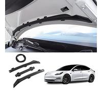 KUNIST for Tesla Model 3 Accessories Front Hood Weather Strip Rubber Seal Protector Guard Strip for Tesla Model 3 2017-2023 (Must Remove The Factory Parts to Install)