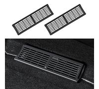 KUNIST for Tesla Model Y Under Seat Air Vent Cover, Backseat Air Conditioning Outlet Vent Deflector Grille Protector Snap-in Installation Intake Grid Model Y Accessories 2020-2025 (2pcs)