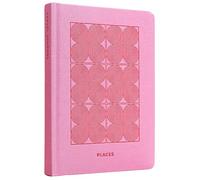 KUNITSA CO. Travel Journal - Guided Notebook for Travelers to Plan & Reflect on Vacations & Trips. Keepsake Travel Gift, Lavender Pink