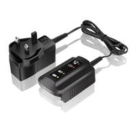 KUNLUN 20V Charger for WORX WA3760 18V (20V MAX) Battery Charger, for All Worx 4Pin Batteries and Tools WA3551.1 WA3553 WA3553.2 WA3641 WA3572 WA3557 WX390 WX176 WX166.4 WX372.1 WG629E WA3760 WA3881