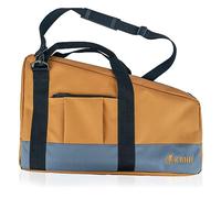 KUNN Framing Nailer Gun Bag with Adjustable Shoulder Strap,Dual Lockable Zipper,Extra pockets for Hitachi NR83A,NuMax SFR2190