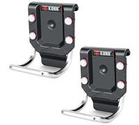 KUNN Hammer Loop (2-Pack), Quick-Release Holder & Holster for Tool Belt, Fits up to 2.7" Width, Aluminum Alloy Clip for Hammer, Hatchet - Value Set