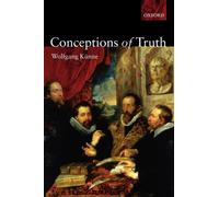 Kunne - Conceptions of Truth - New paperback or softback - 77 - X555z