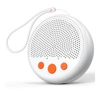 Kunodi Shower Speaker, Bluetooth Waterproof Speaker Wireless, Portable Speaker with Clear Loud Sound, Suction Cup, Lanyard, Ideas Gifts (White)