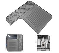 Kunoli Silicone Mat for Ninja Luxe Espresso Coffee Machine ES601, Top Mat Accessories for Ninja Luxe Cafe, Protects Top Surface, Anti-Slip, Waterproof, Heat-Resistant (Gray)