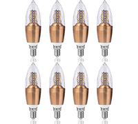 KUNOQXHA E12 LED Candelabra Bulb Corn Bulbs, 100 Watt Equivalent 12W Led Light Bulb 3000K-6000K 1200Lumens E12 Candle Base Chandelier Bulbs AC85-265V Mini Torpedo Shape