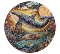 Kunpeng 1000 Piece Jigsaw Puzzle for Women, Men Ocean World Brainteasing Jigsaws Challenge Games Fun Present & Activity 1000pcs (67.5x67.5cm)
