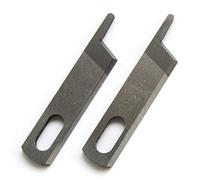 KUNPENG - 2PCS Upper Knife Blade for Singer Serger 14U, 14CG, 14SH CONSEW Riccarlock Pfaff #412585