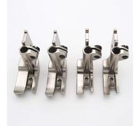 KUNPENG - 4 Set Soft Bottom Tube Fitted Walking Feet for Singer JUKI CONSEW Brother