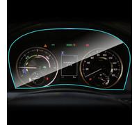KUNQING Automotive Interior Instrument Panel Membrane LCD Screen TPU Protective Film Anti-Scratch,for Toyota Alphard Vellfire 2015-2020