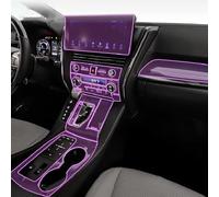 KUNQING Car Interior Center Console Transparent TPU Protective Film Anti Scratch Sticker LCD Screen PPF,for Lexus LM 350 300h 2020-2023