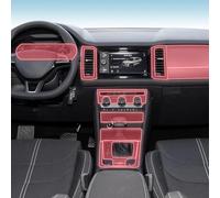 KUNQING Car interior gearbox panel TPU protective film screen anti scratch repair refit, For Skoda Kodiaq GT 2017-2024