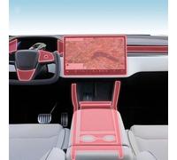 KUNQING Car interior gearbox panel TPU protective film screen anti scratch repair refit,For Tesla Model X 2023-2024