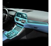 KUNQING Car Interior Screen Anti-Scratch Protector TPU Film Dashboard Panel Film for BMW G82 M4 2021-2023