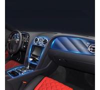 KUNQING Car Navigation GPS Screen Protector Invisible Transparent Film TPU Interior Film,for Bentley Continental GT 2012-2017