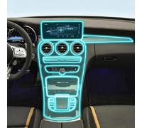 KUNQING Car Navigation GPS Screen Protector Invisible Transparent Film TPU Interior Film,for Mercedes Benz Class-C AMG 2019-2023