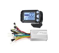 Kunray 24V 36V 48V Brushless Controller Kit 350W 17A Ebike Controller with Ebike LCD Display Electric Bike Controller Scooter Controller Electric Bicycle Speed Controller Brushless Motor Controller